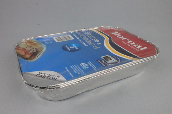 Imagen de Bandeja de Aluminio 1.500 ml. HORNAL (3)
