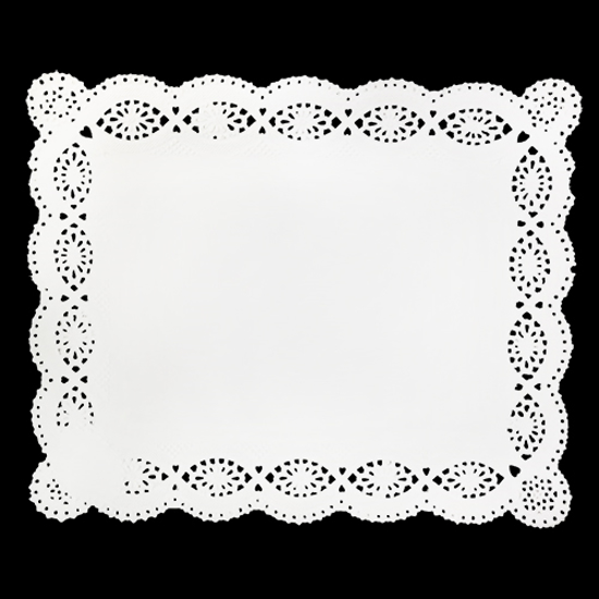 Imagen de Blonda Calada Bca.26x32  Cm (50)