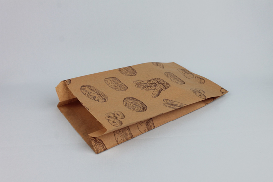 Imagen de Bolsa Kraft Marrón 16x27 Con Impresión (250)