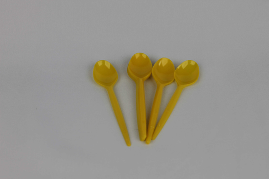 Imagen de Cuchara Sundae  Amarillo Ordenado (40Pqx25)-1000Unids