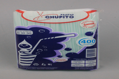 Imagen de PAJITAS  CHUPITO X 400