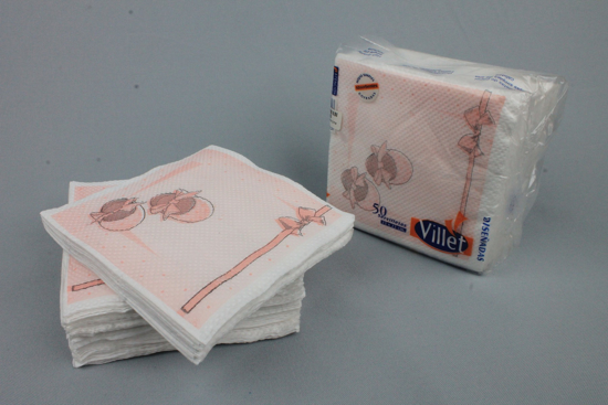 Imagen de Serv. 23x23 Cot. Zapatito Bebe Rosa