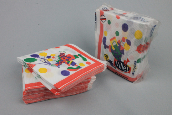 Imagen de Serv.23x23 Cot.Payaso con Globos