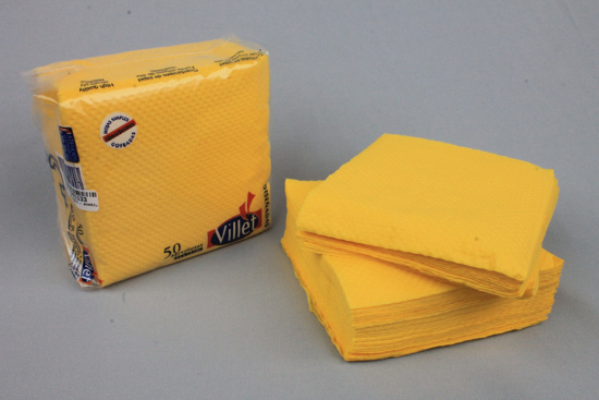 Imagen de SERV.COLOR 23x23 - AMARILLO - (75Pqx50)