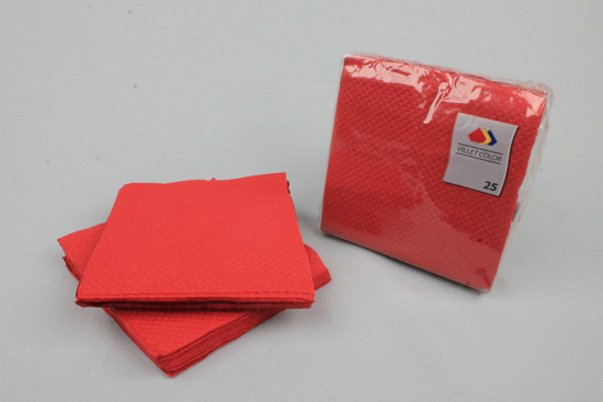 Imagen de SERV.COLOR 23x23 - ROJO - (25Unids)