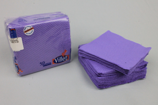 Imagen de SERV.COLOR 23x23 - VIOLETA- (75Pqx50)
