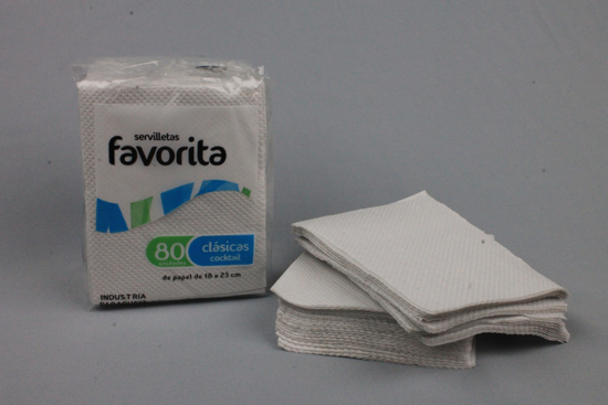 Imagen de Serv.Tissue "FAVORITA" 18x23x80 Unids-(Fdox20Pq)