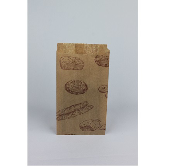 Imagen de Bolsa Kraft Marrón 10x20 Con Impresión (250)