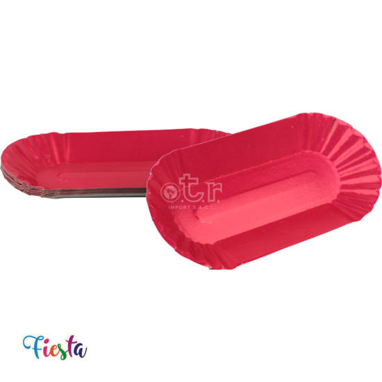 Imagen de BAND. COT. "FIESTA" Panch.(Pqx10) - Fucsia