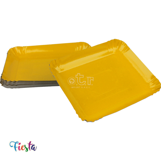 Imagen de BAND.COT. "FIESTA" Nº 1 (Pqx10) - Amarillo
