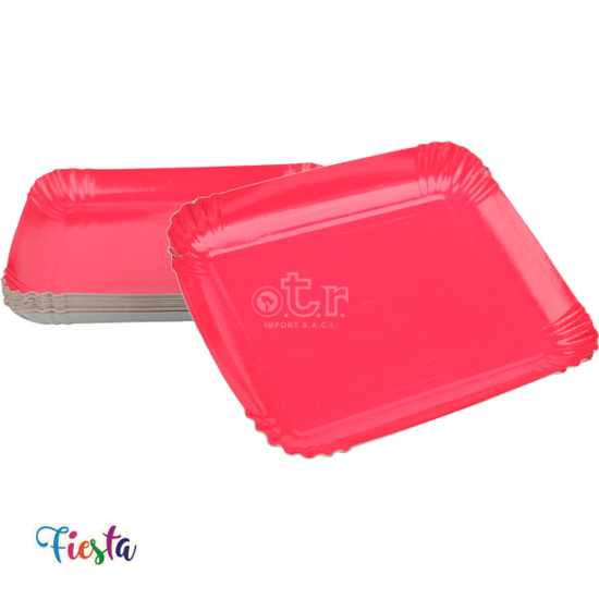 Imagen de BAND.COT. "FIESTA" Nº 2 (Pqx10) - Fucsia